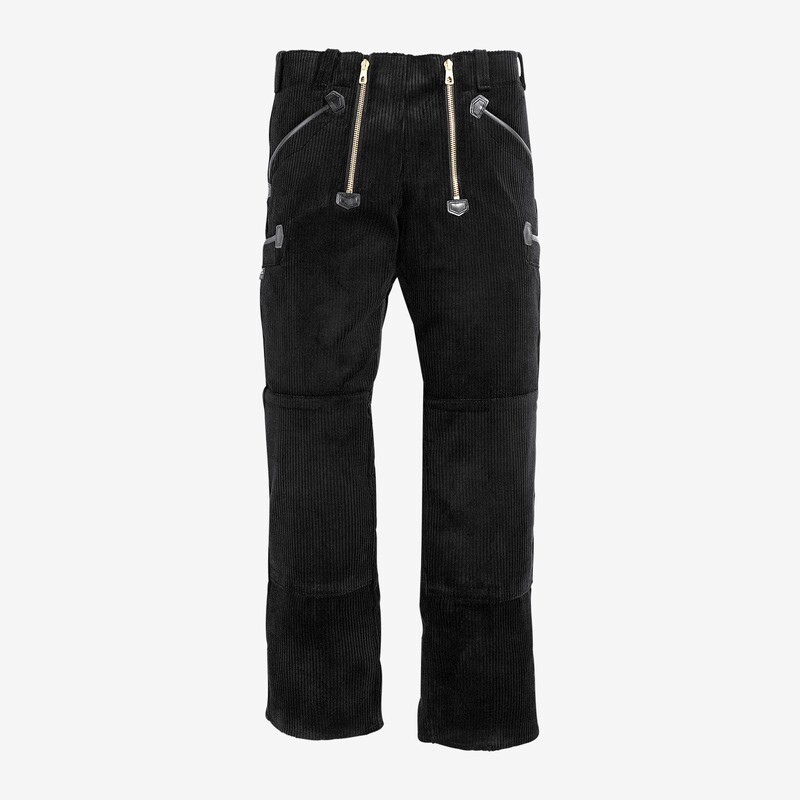 Zunfthose Kai FHB Trenkercord schwarz 80 % Baumwolle, 20 % Polyester, 530 g/qm