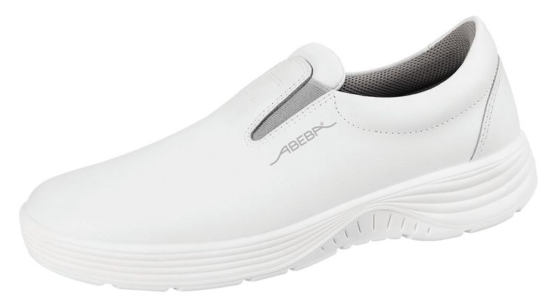 Sicherheitsschuhe x-light Slipper weiß Art. A711032 Abeba S2 Glattleder