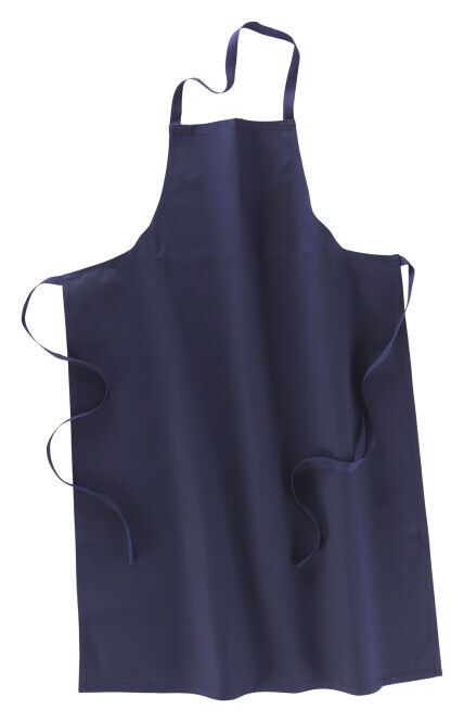 Arbeitsschürze Basic BEB marine Art. Nr.: B000959-000123 320g/m², 100%BW      Köperbänder     100 cm lang     robustes Gewebe