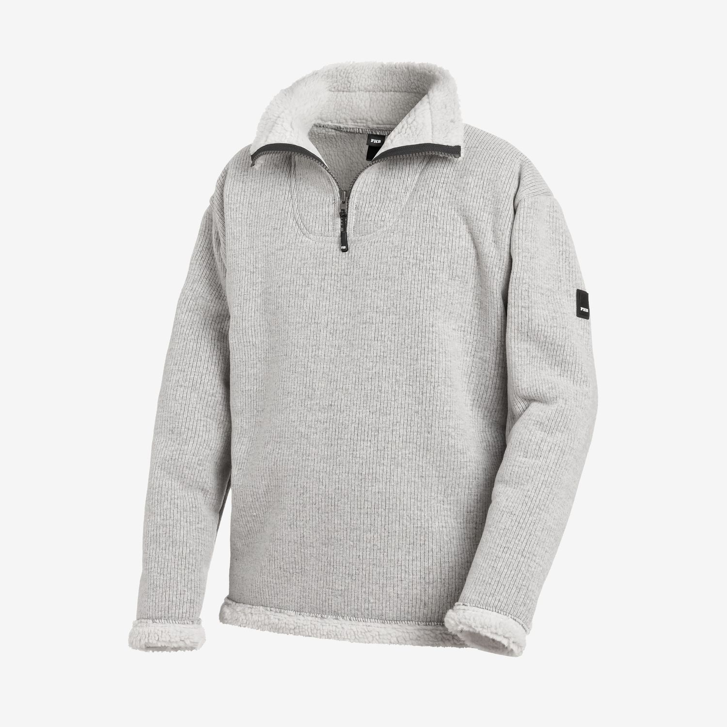 Webpelz-Troyer FHB Material 85 % Polyester, 15 % Polyacryl, Material: 85 % Polyester, 15 % Polyacryl, 420 g/qm, Farbe: 11 grau