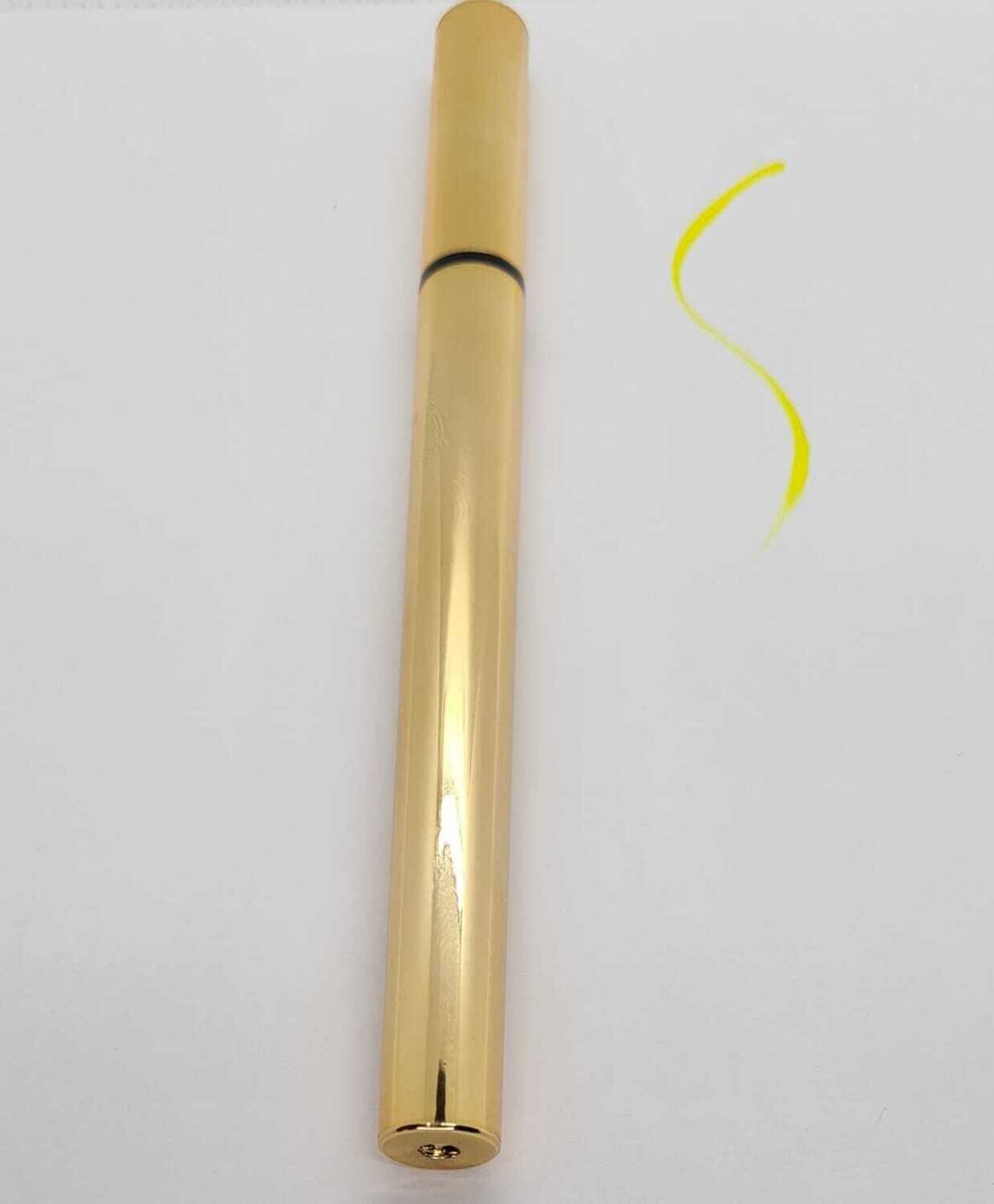 Stylo Feutre Adhésive eye-liner 2 en 1, Jaune