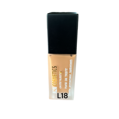 FOND DE TEINT  LIQUIDE SPF 15  REF 018  Hydratation