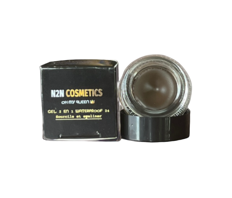 GEL 2 EN 1 WATERPROOF Sourcils et eyeliner 24H  ( ?????? )