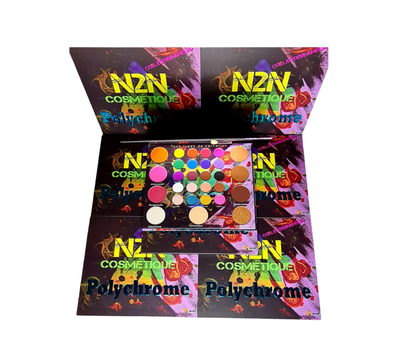 Palette Maquillage Polychrome 4 En 1