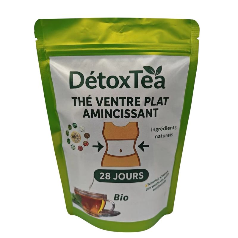 THÉ VENTRE PLAT & MINCEUR (Cure de 28 jours BIO)