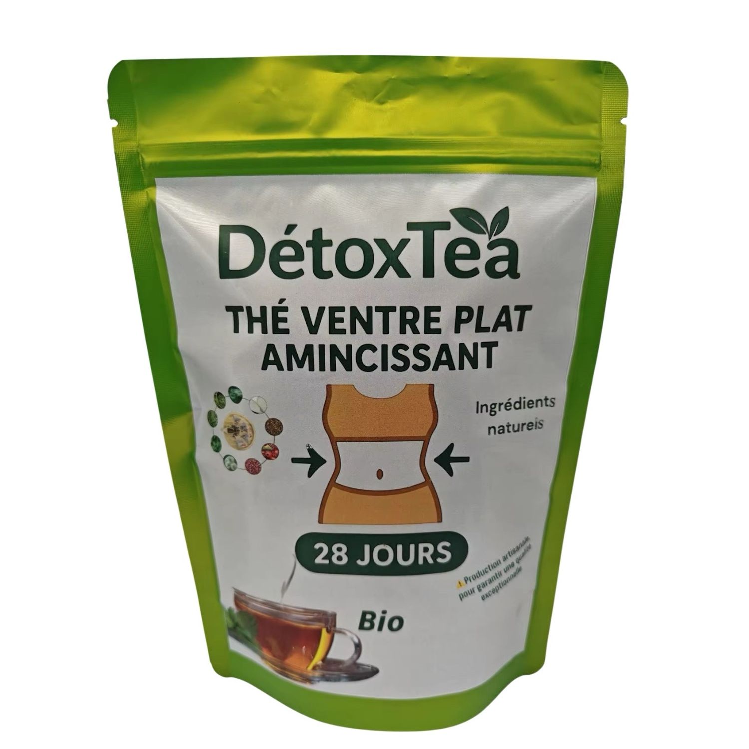 THÉ VENTRE PLAT & MINCEUR (Cure de 28 jours BIO)