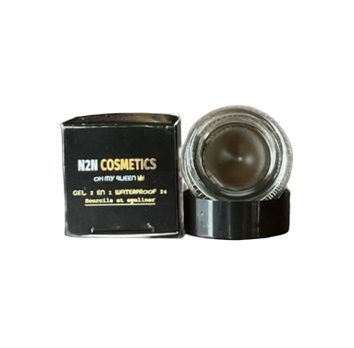 GEL 2 EN 1 WATERPROOF Sourcils et eyeliner 24H  ( ???????? )