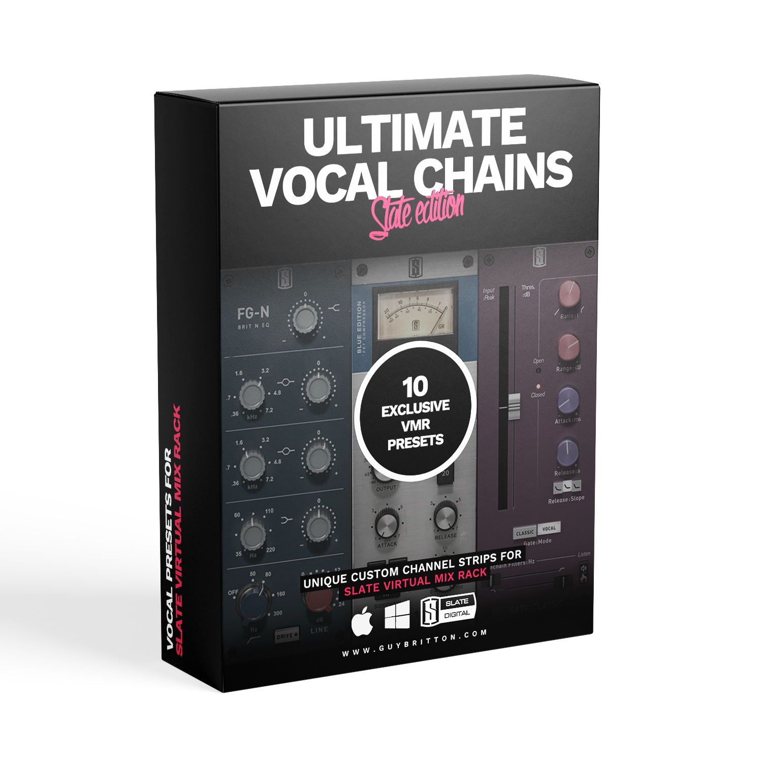 Ultimate Vocal Chains - Slate Edition (for Virtual Mix Rack)