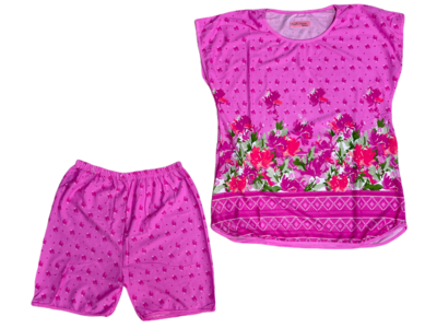 Ladies Pajama Short Set