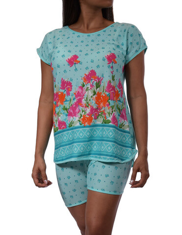 Ladies Pajama Short Set