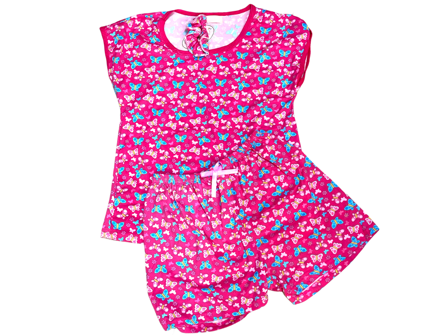Ladies Pajama Shorts Set