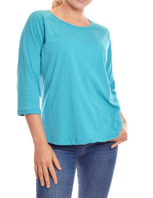 Ladies 3/4 sleeve T-Shirt