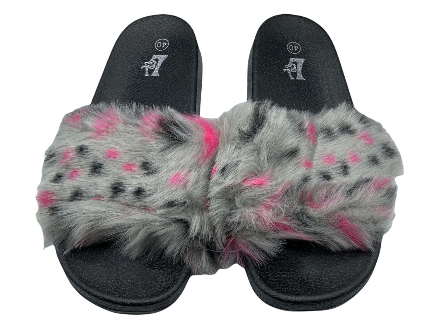 Ladies Fur Slipper