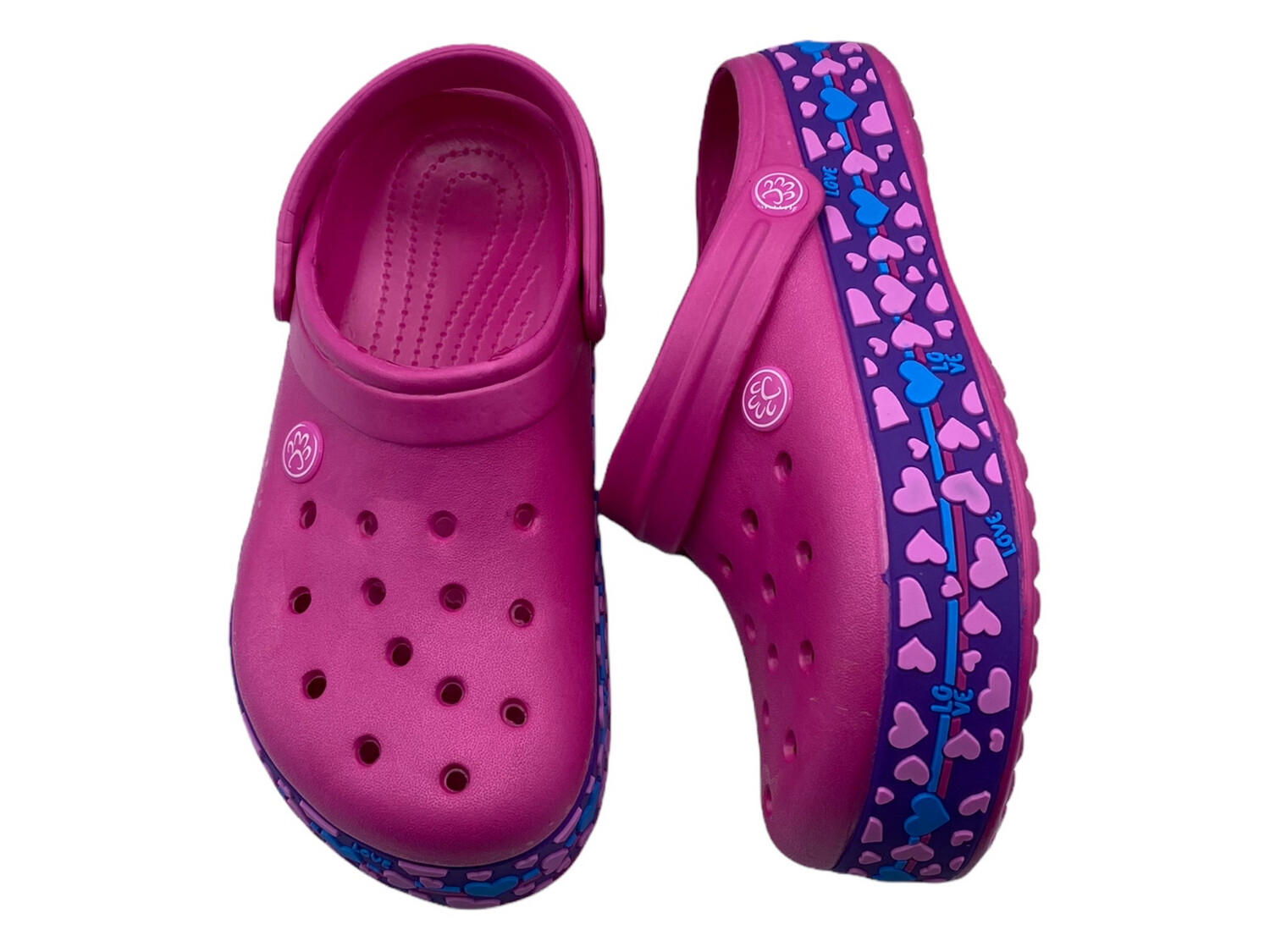 Girls Platform Crocs