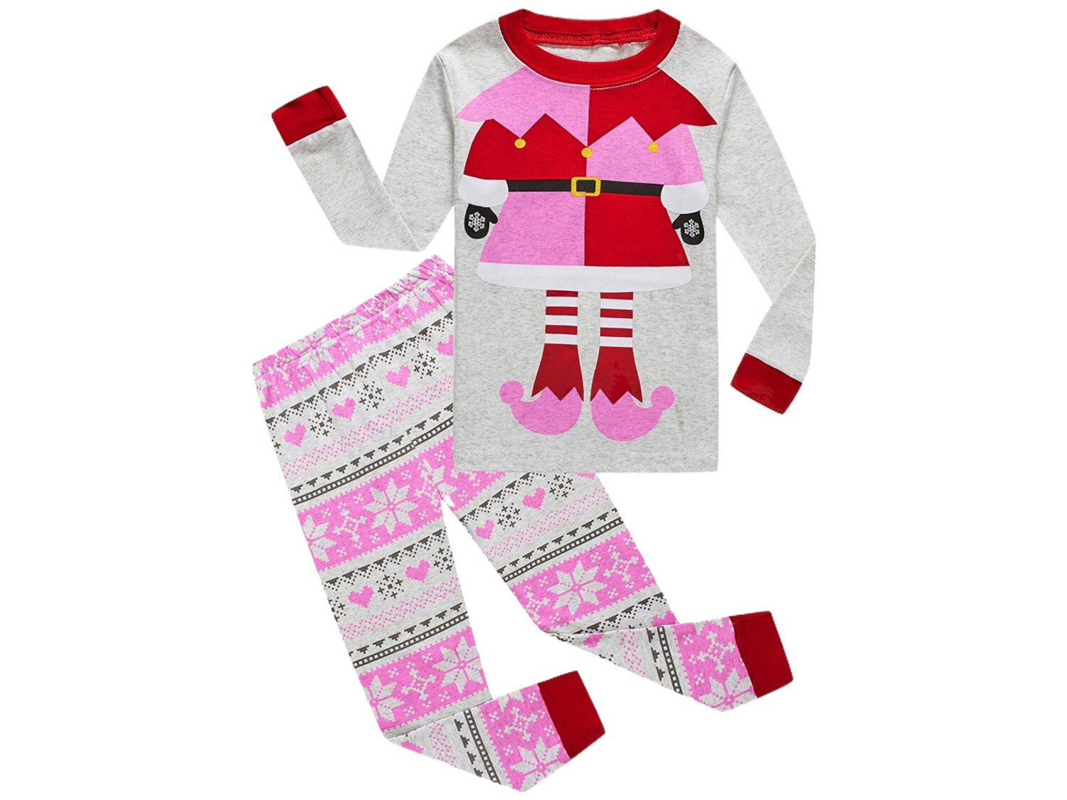FF Long Sleeve Pajamas Elf