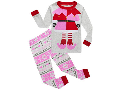 FF Long Sleeve Pajamas Elf