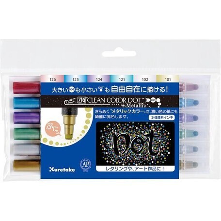 ZIG CLEAN COLOR DOT Metallic