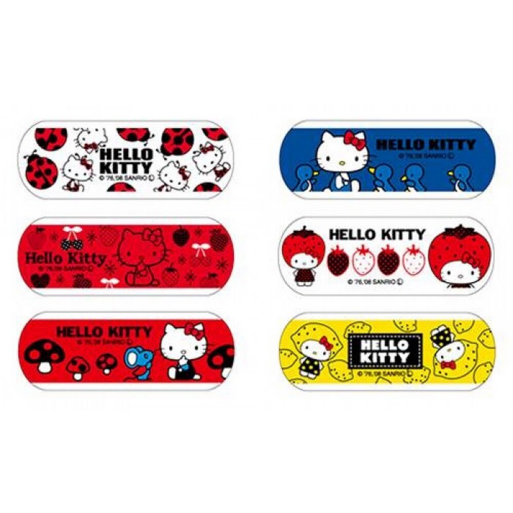 Careleaves Nichiban Hello Kitty Plaster Waterproof Type 16 Pcs