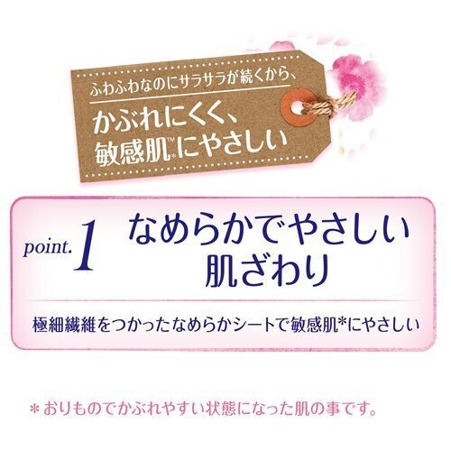 SOFY Hadaomoi Pantyliner Floral Musk Fragrance (72 units)