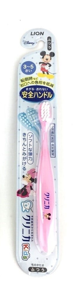 Lion Clinica Bendable Baby Toothbrush Disney 3-5yrs 1pc, COLOUR: RED