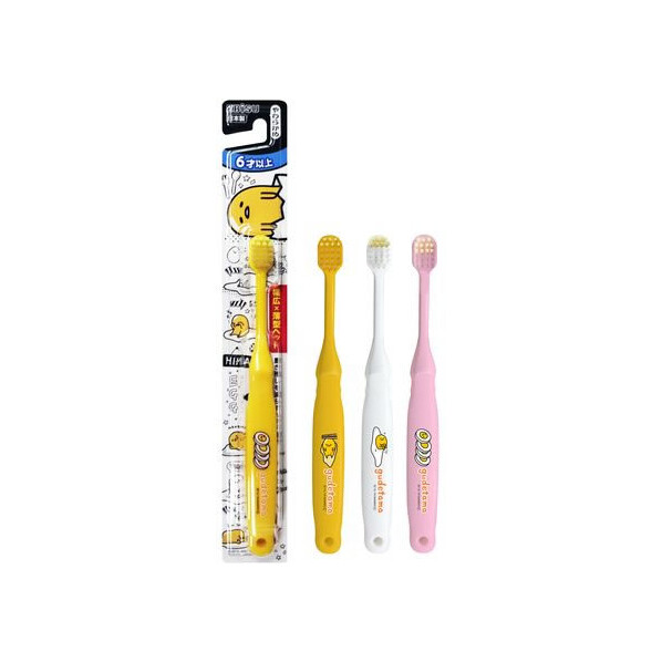 Ebisu Gudetama toothbrush 6+ year old 1pc