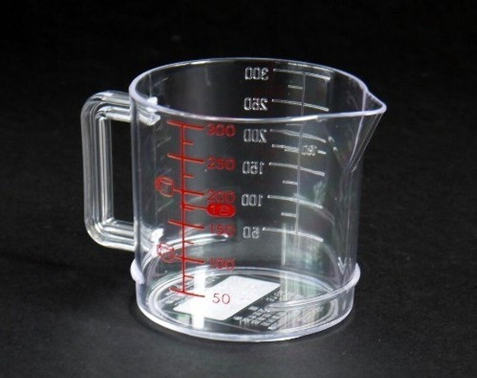 Crystal Measuring Cup 300ml (Made in Japan)