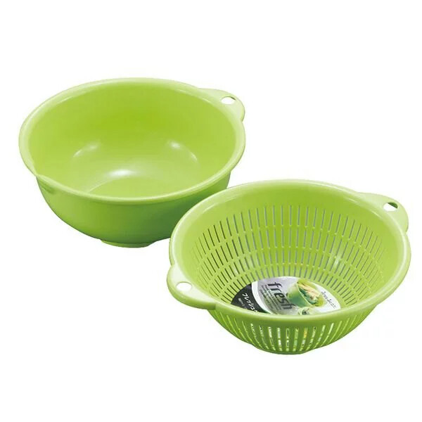 Strainer Bowl Set 1.1L diameter 179 x H 86mm(Made in Japan)