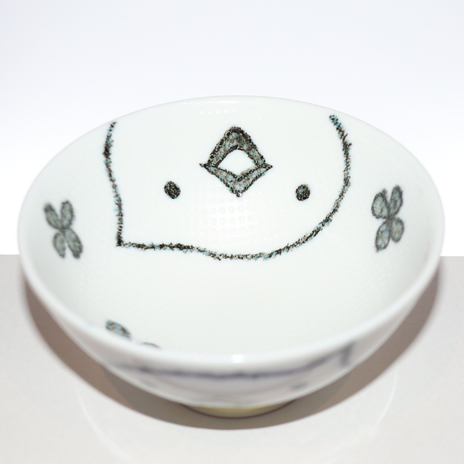 Bowl Smile Animal Chick Kids Rice Bowl 11cm Mino Ware Made in Japan