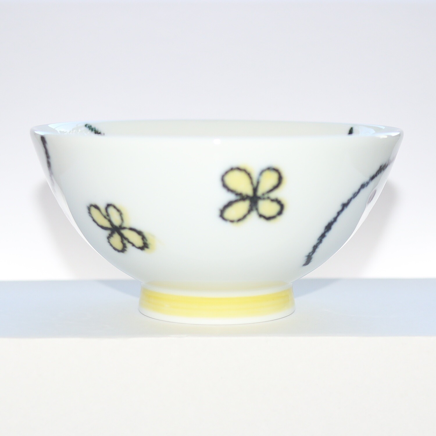 Bowl Smile Animal Chick Kids Rice Bowl 11cm Mino Ware Made in Japan