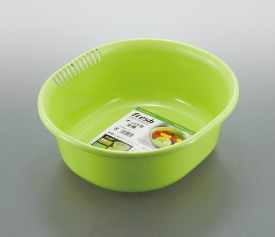 Kitchen plastic basin Width 328 x Depth 292 x Height 116mm 5.3L (Made in Japan)