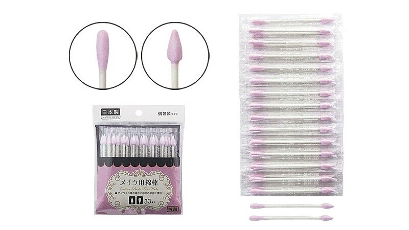 33 Makeup Cotton Swabs (Made in Japan)