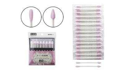 メイク用綿棒33本(日本製)