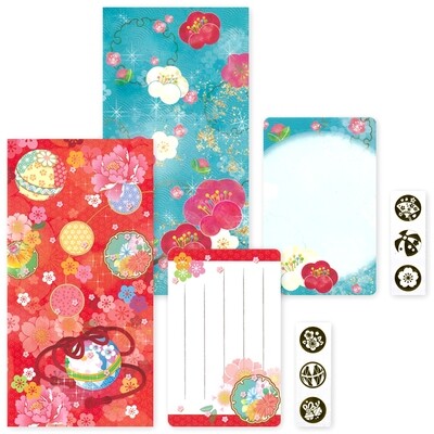 Japanese-style Gift Envelope (Lai See) (3 pcs) (Made in Japan)