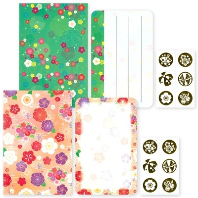 Japanese-style Gift Envelope (Lai See) (5 pcs) (Made in Japan)