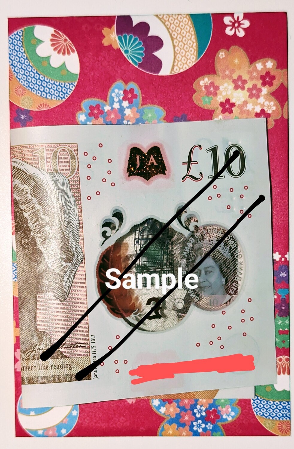 Japanese-style Gift Envelope (Lai See) (5 pcs) (Made in Japan)