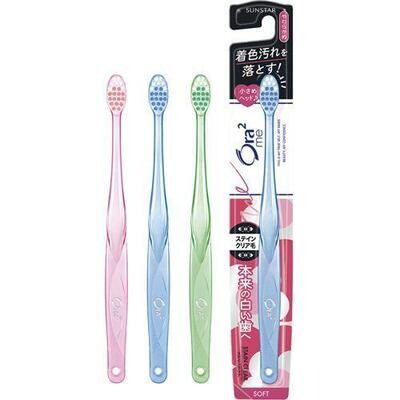 SUNSTAR Ora2me Stain Clear Toothbrush Soft (1 Piece) (Made in Japan)