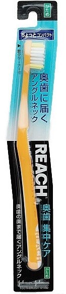 Reach Molar Focused Care Compact Normal (Made in Thailand), Colour: Orange