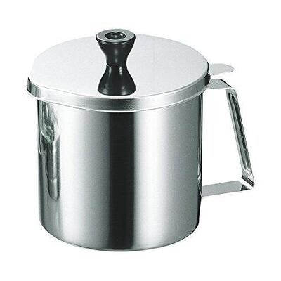 Stainless Steel Oil Pot 1.1L(Made in Japan)