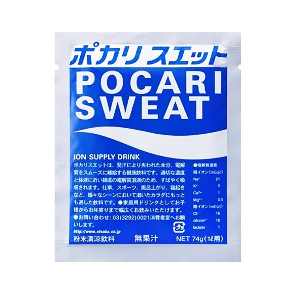 OTSUKA Pocari Sweat Ion Supply Sports Drink Mix 74g (1L) (Made in Japan)