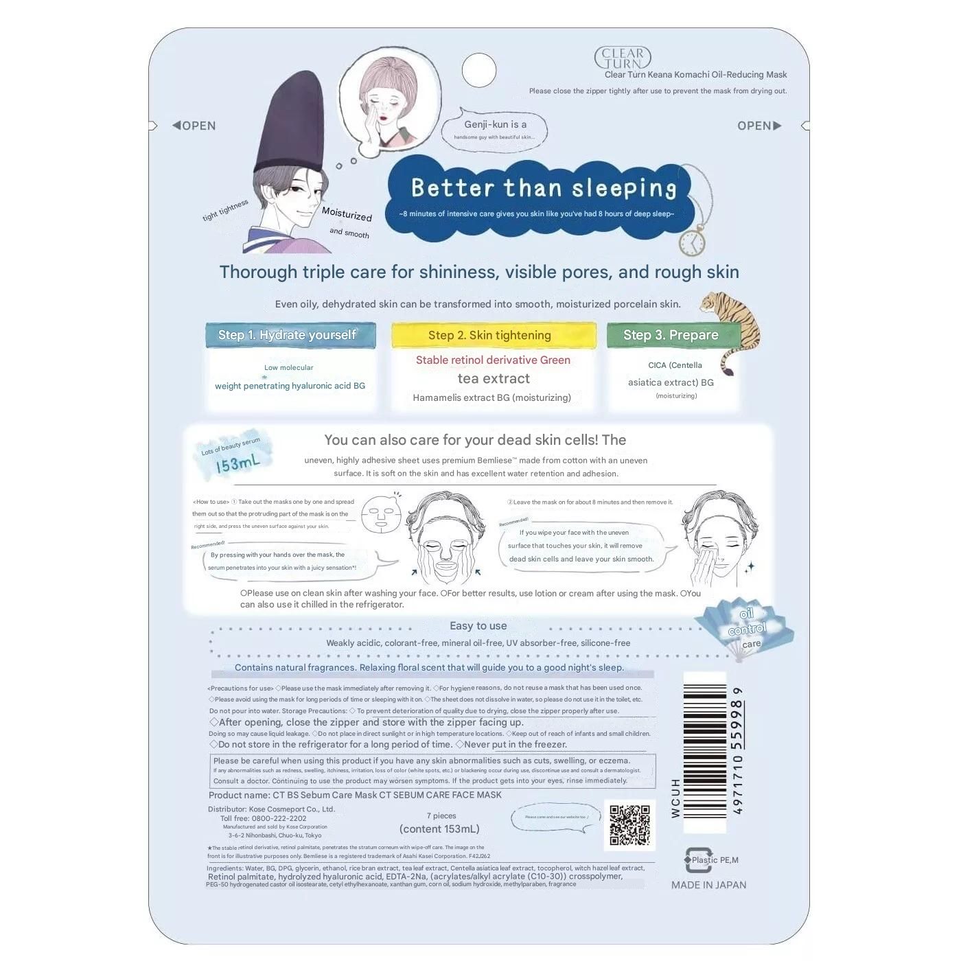 Japanese Facial Beauty Masks