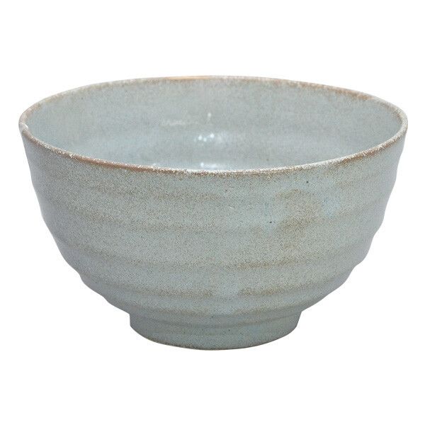Mino Ware Green Rice Bowl (Made in Japan)