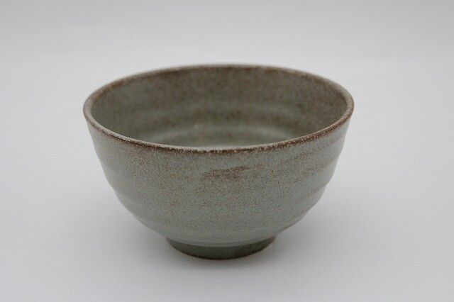 Mino Ware Green Rice Bowl (Made in Japan)