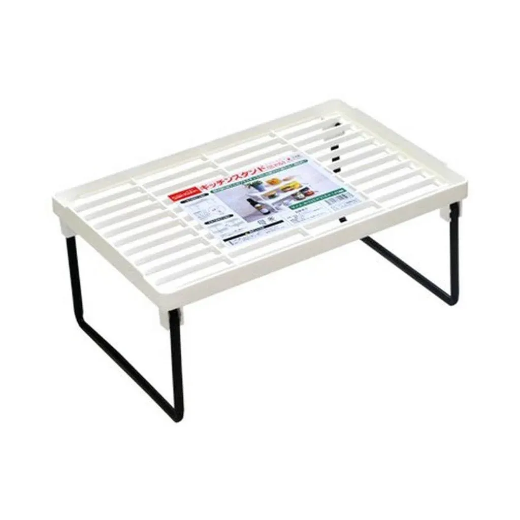 Kitchen Stand  Plastic Shelf 32.3 × 21.8 × 14.5 cm(Made in Japan, Max load 1.5 kg)