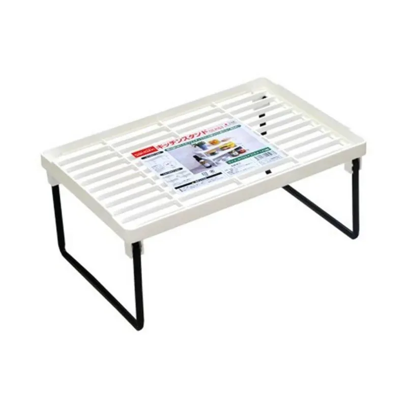 Kitchen Stand  Plastic Shelf 32.3 × 21.8 × 14.5 cm(Made in Japan, Max load 1.5 kg)