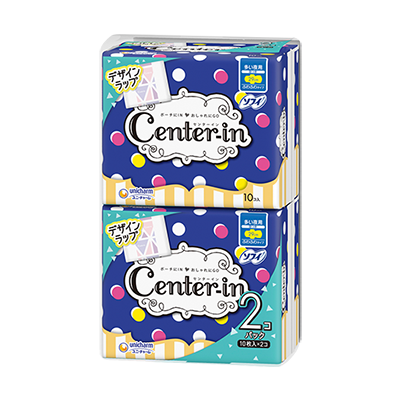 Unicharm Center-In Skin-friendly cotton soft-weight night-wing sanitary pad 29cm