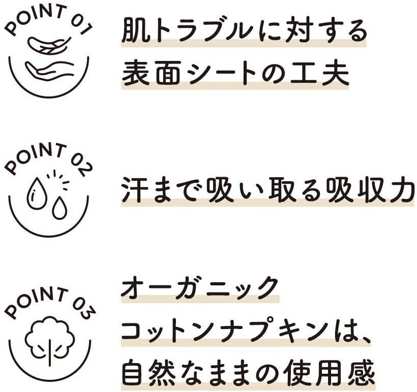 Unicharm Sofy Organic Cotton Hadaomoi Sanitary Pad Heavy Nighttime Wing 29cm 10 Pads