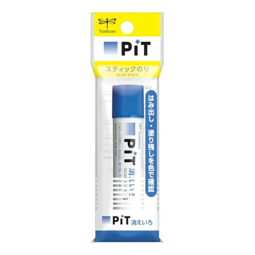 Tombow PiT “Kieiro” Color-Changing Glue Stick S, 10g (Made in Vietnam)