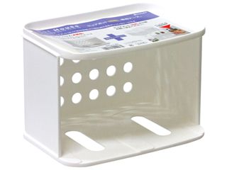 Inomata Pot House Storage Case (White) (Made in Japan)