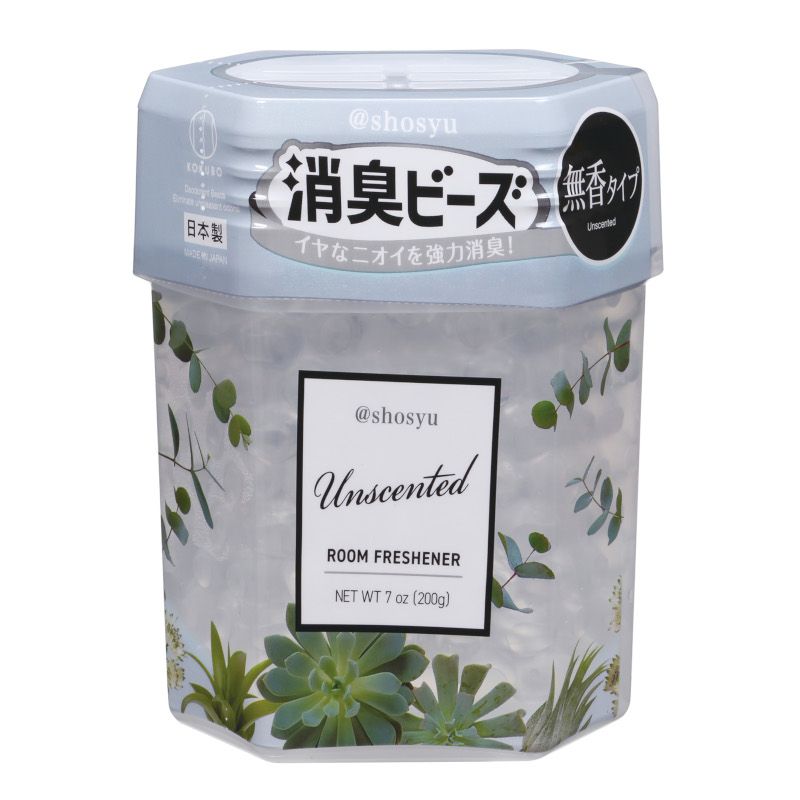 Shousyu Deodorizing Beads Unscented 200g (Made in Japan)