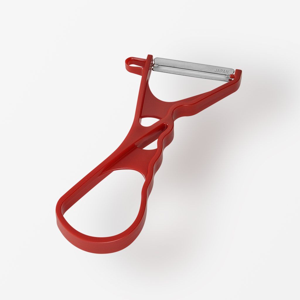 Echo Metal Angled Peeler (Assorted Colors, Color Not Selectable) (Made in Japan)
